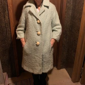 Vintage Lilli Ann of San Francisco mohair coat